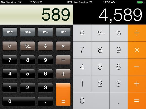 iOS 6 versus iOS 7 iPhone 1 iOS 6 versus iOS 7 iPhone 1